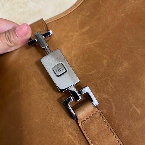 Sold out ✅Vintage Gucci Jackie shoulder bag -authentic -read before buying. - Picture 10 of 17